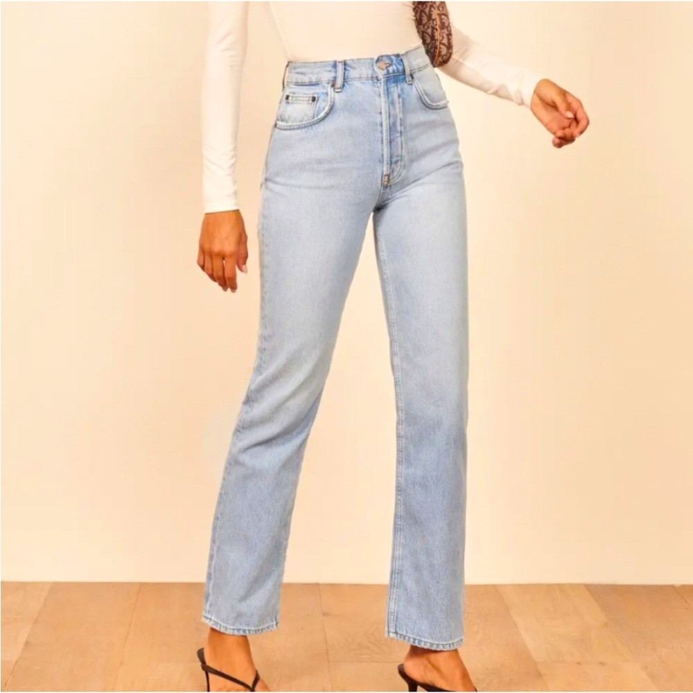 Reformation Julia Crop High Jean Sz 26